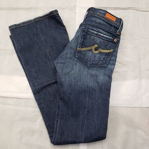 Plastic by Sly bootcut / flare jeans Size 0